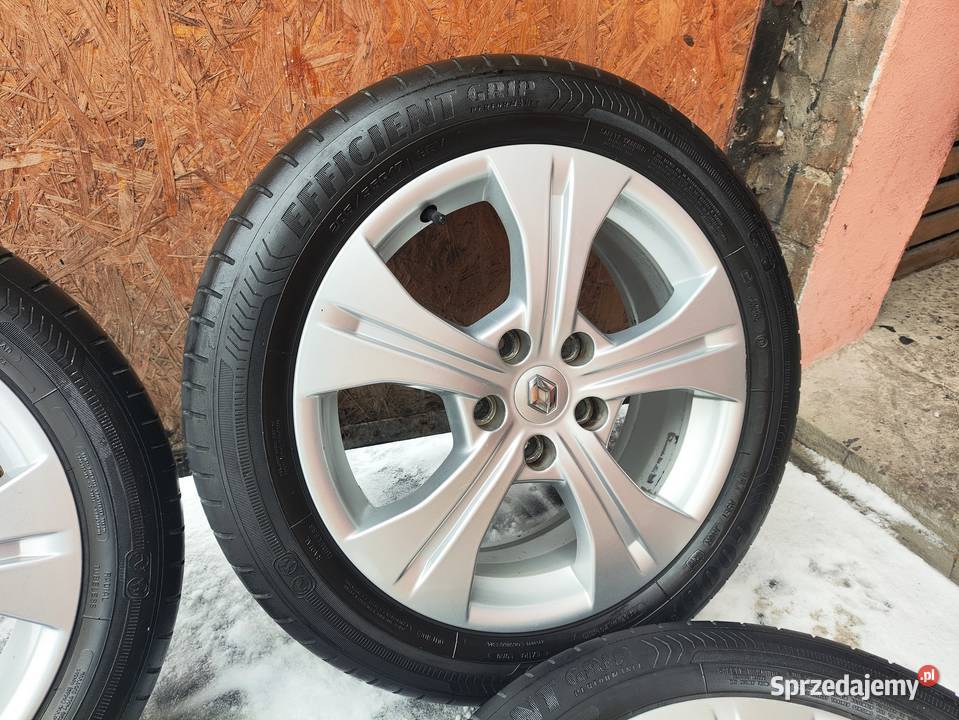 Koła alufelgi opony letnie Renault 20555R17 Niegowonice