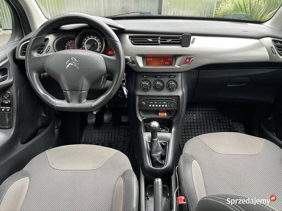 Citroen c3 2013 12 benz 5drzwi klima komputer srebrny Jelenia Góra