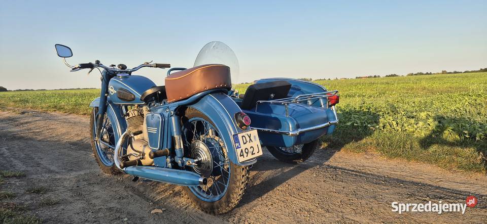 IŻ 56 1961 z koszem Wrocław