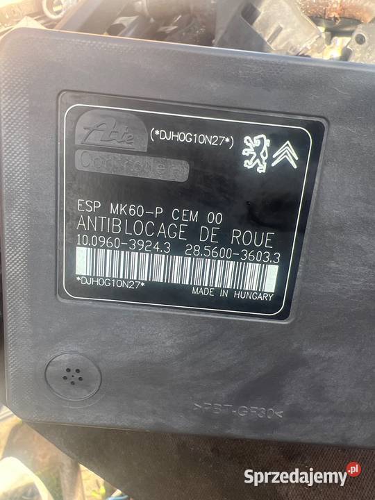 Pompa abs Citroen ds3 c3 II osobowe lubelskie Radzyń Podlaski