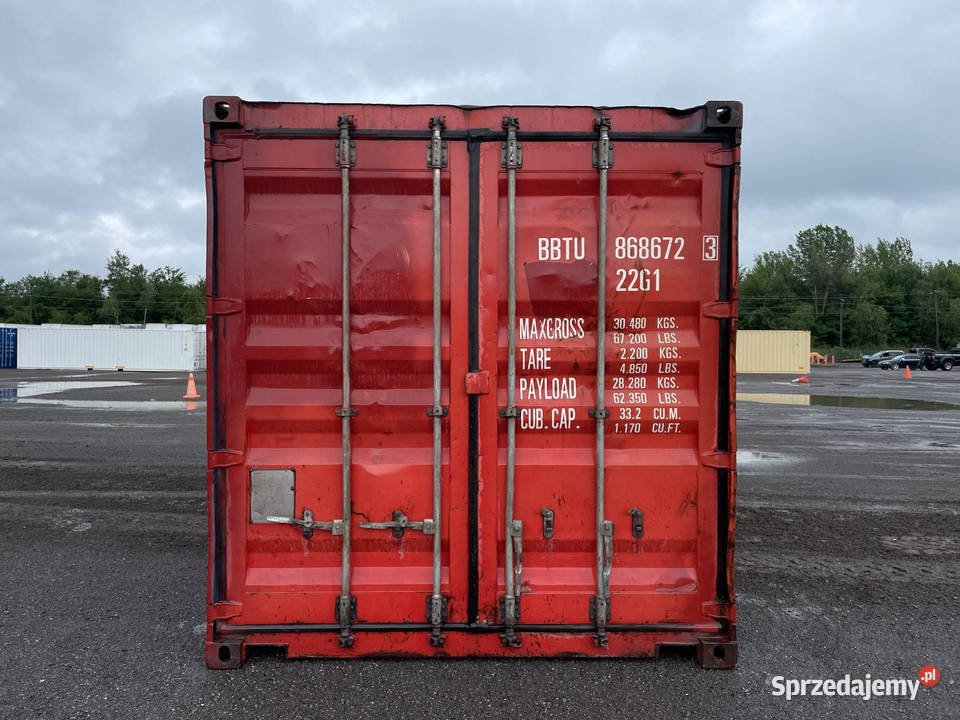 Kontener morski magazynowy 20DV 6 metrowy Złotoryja