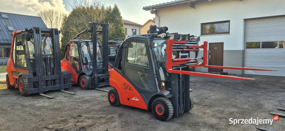 Wózek Widłowy Linde H25T Duplex wolny skok Małkinia Górna