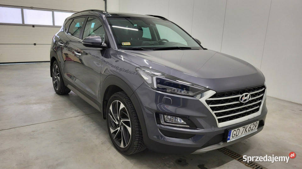 Hyundai Tucson 16 TGDi Premium 4WD DCT IV 2020 światła przeciwmgielne Tucson Grójec sprzedam