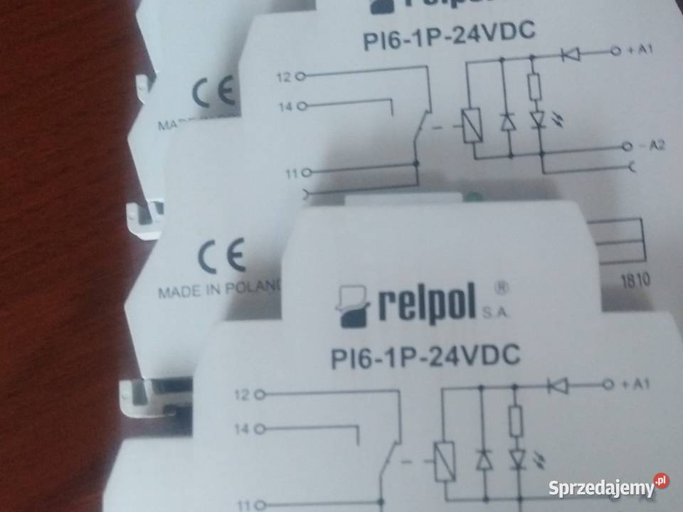 PRZEKAŹNIK INTERFEJSOWY RELPOL PI61P24VDC S Piekoszów