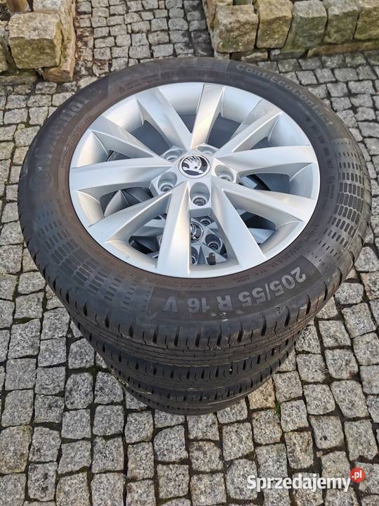 Koła 20555 16 Skoda 5x112 Octavia Letnie ET46 Łęknica
