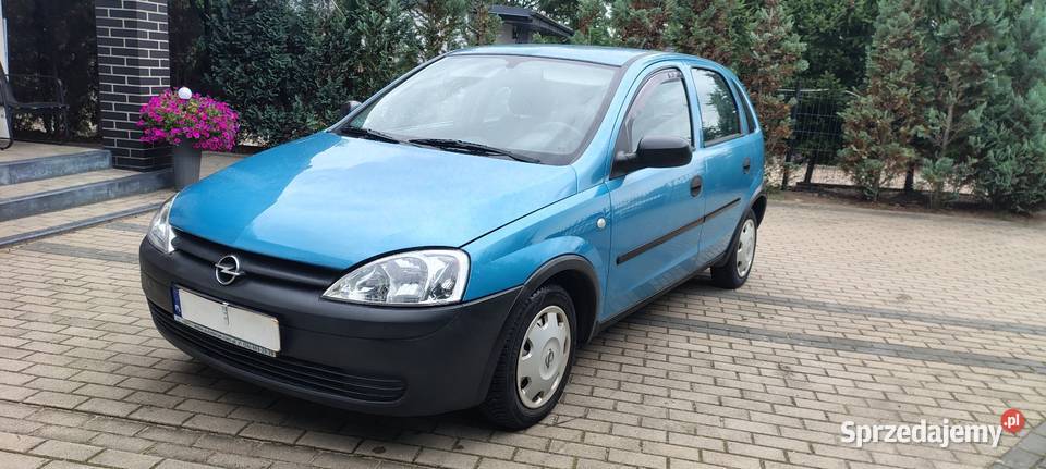 Zadbany Opel Corsa C 4kluczykiksiążki serwisowe VAT marża