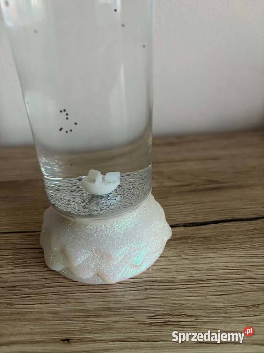Ozdobna świeca Porcelana i szkło