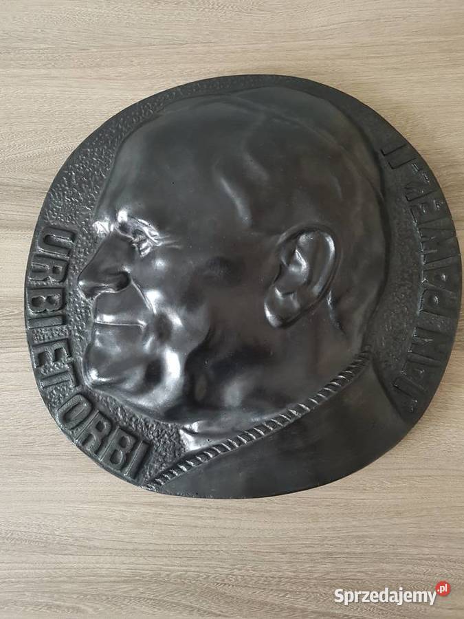 Relief płaskorzeźba Jan Paweł II grafit Nowy Sącz sprzedam