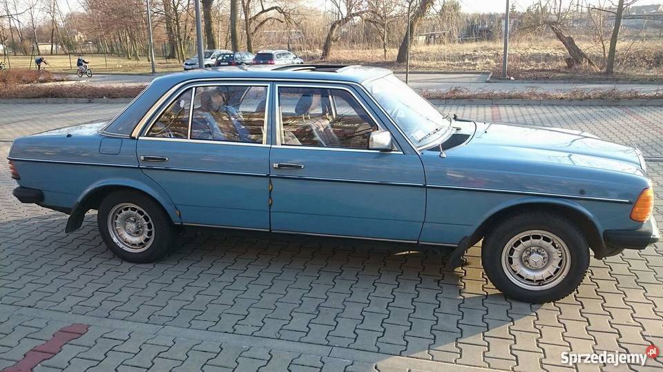 Sprzedam Mercedesa W123 1983r 24 diesel szyberdach Ruda Śląska