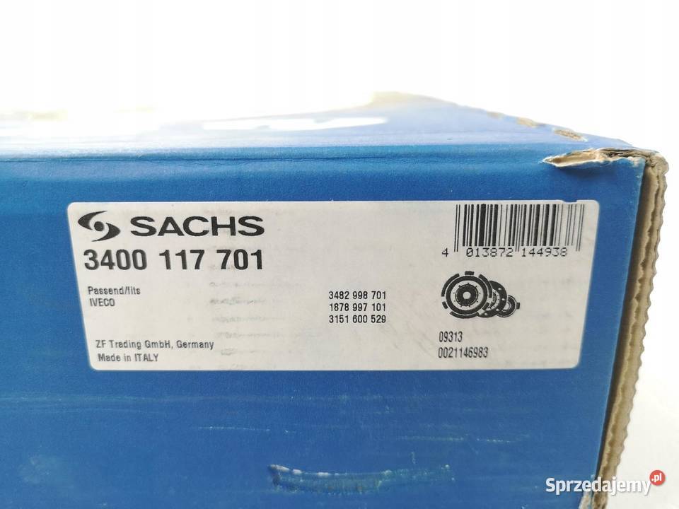 ZESTAW SPRZĘGŁA SACHS IVECO DAILY II 25D sprzedam