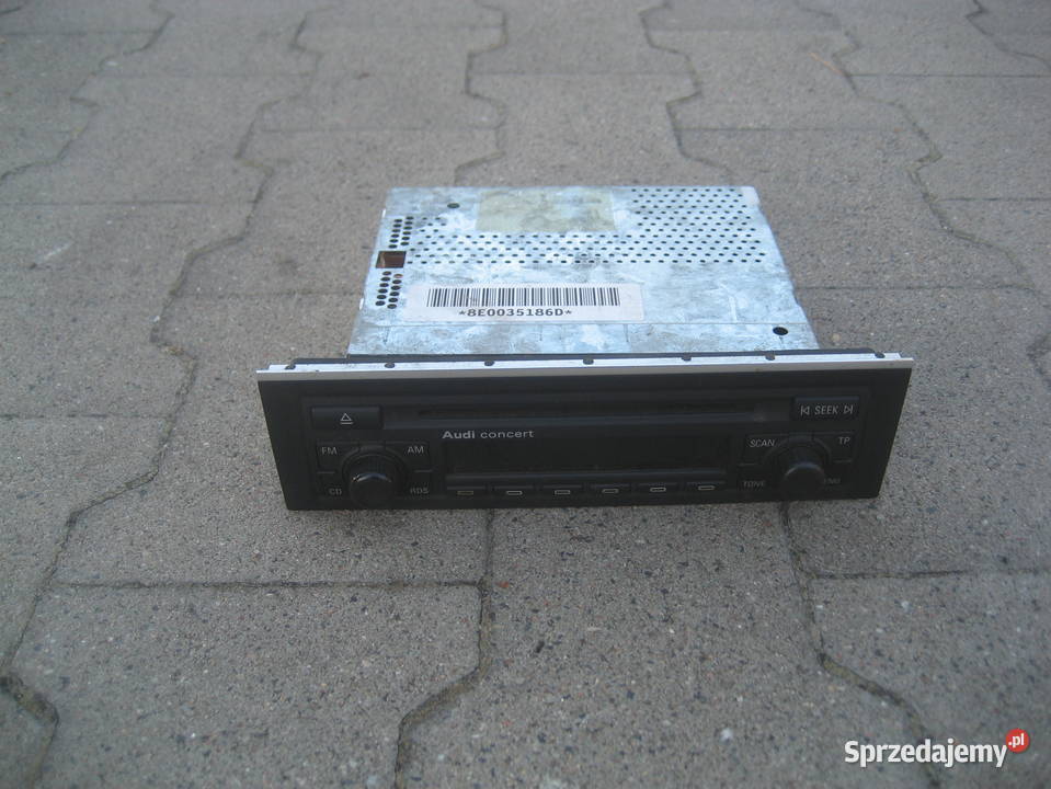 audi a4 b6 b7 radio concert 8e0035186d brak kodu Rakoniewice