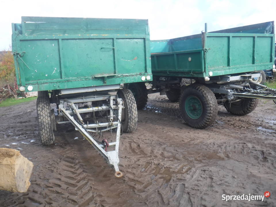 2XPrzyczepa wywrotka HW 6011 IFA 6 t zachodniopomorskie Tychowo