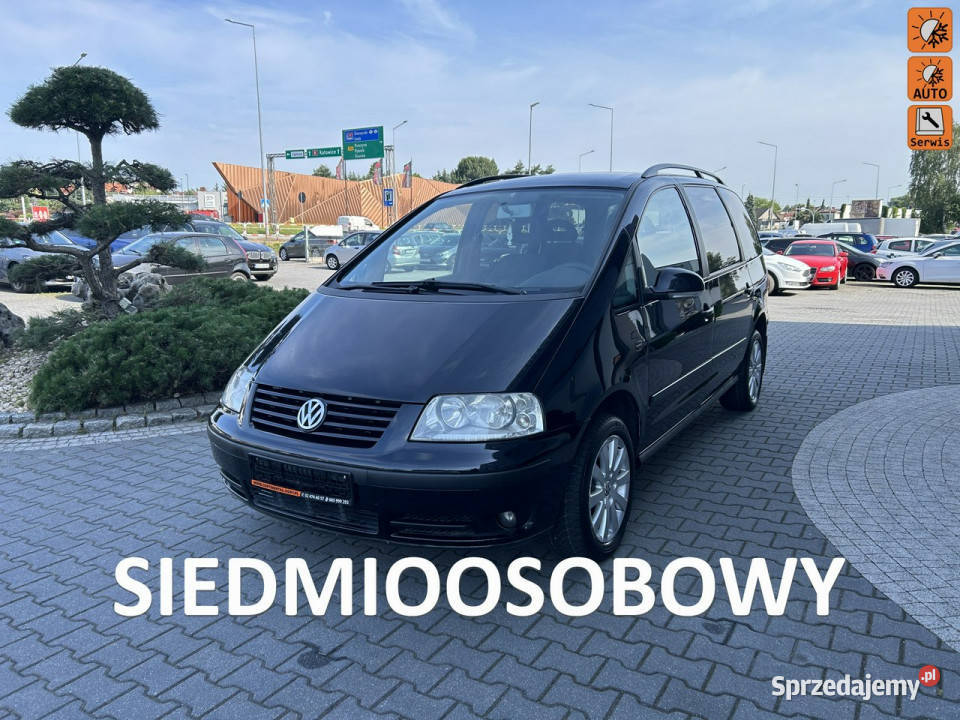 Volkswagen Sharan lift 7osobowy klimatronic el Sharan Żory