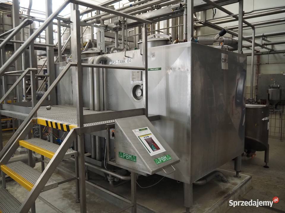 Instalacja CIP Westfalia Separator AG Zbiornik Krotoszyn