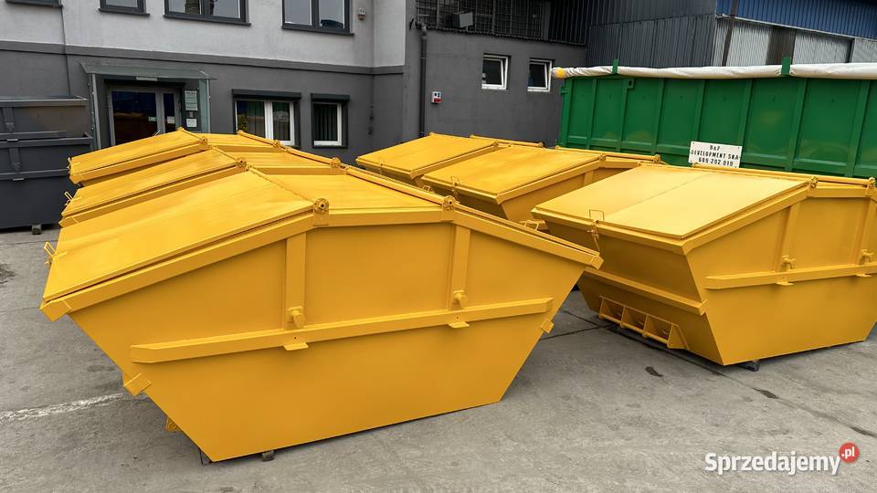 Kontener MULDA 7 m3 KLAPOWA Pojemnik bramowiec Włocławek