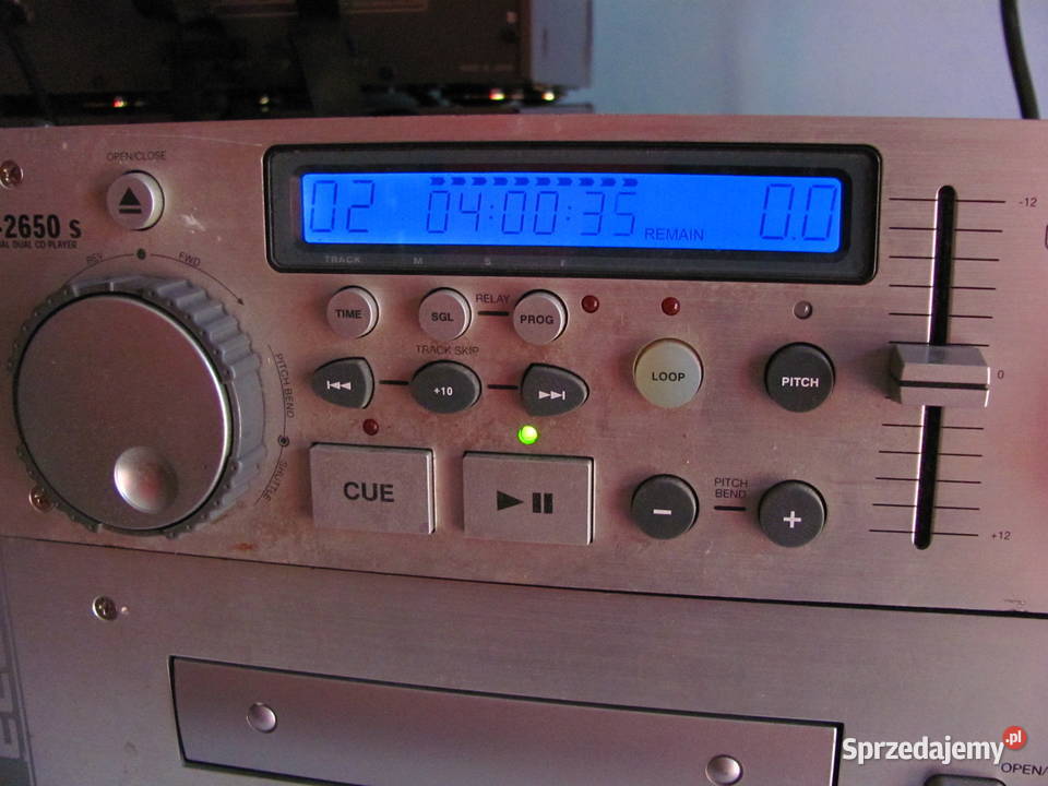 Konsola DJ mikser audio odtwarzacz CD niedrogo Łódź