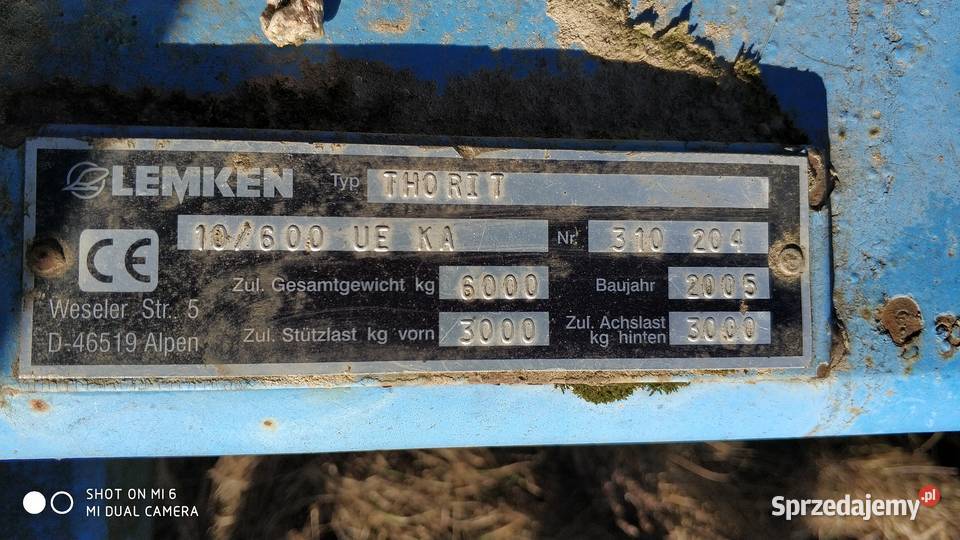 Lemken THORIT Agregat Lemken Thorit 6m Agregaty