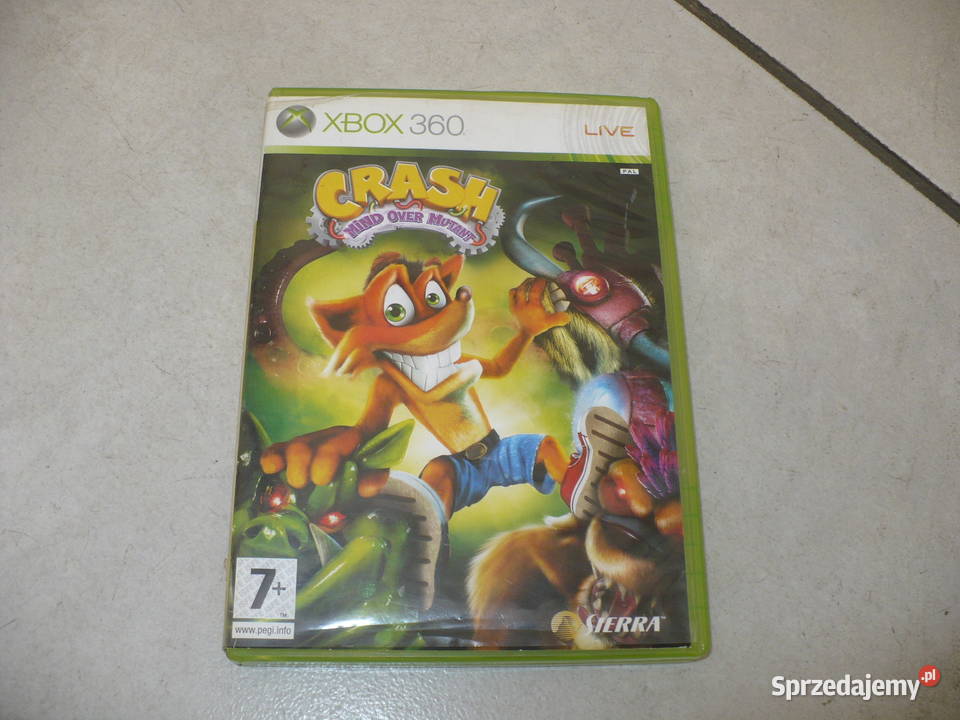 Gra Crash Mind Over Mutantna Xbox 360 Gry na konsole dolnośląskie sprzedam
