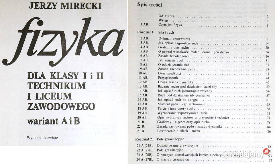Fizyka Jerzy Mirecki