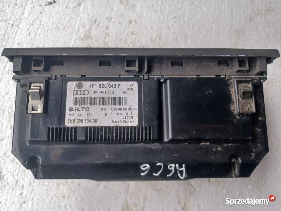 Panel Nawiewu Audi A6 C6 Wisznice