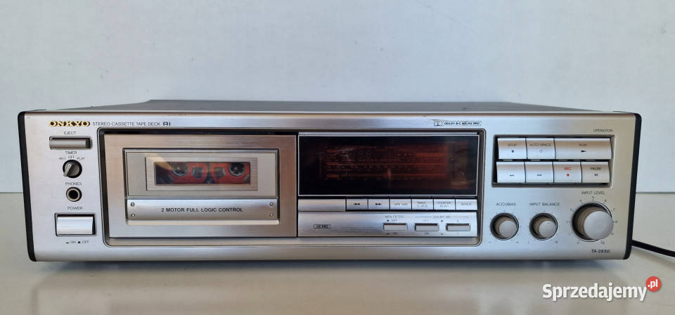 Magnetofon cassette deck ONKYO TA2830 TA 2830 wielkopolskie sprzedam
