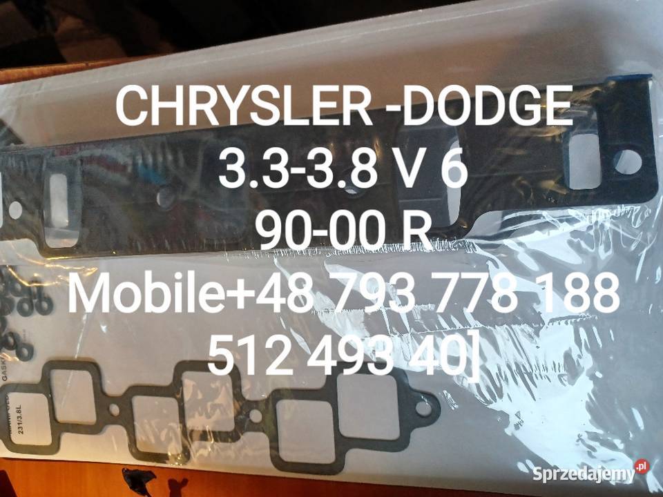 USZCZELKA KOLEKTORA SSĄCWGO CHRYSLERDODGE 3338 V Kawnice