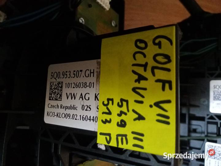 manetki vw golf 7 skoda octavia 3 osobowe wielkopolskie Krotoszyn sprzedam