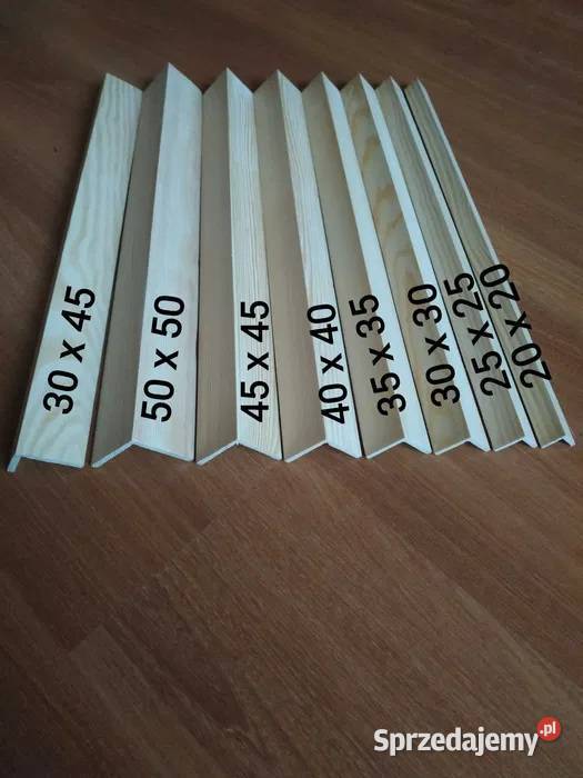 Listwa wykończeniowa drewniana kątownik narożnik Narew