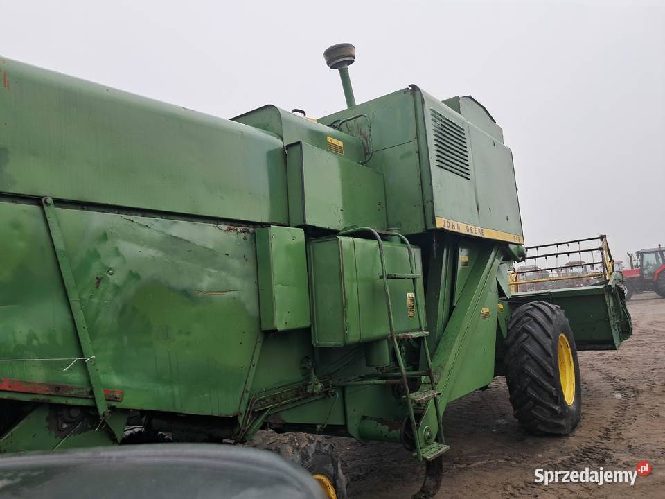 Kombajn John Deere 945 z sieczkarnia w oryginale John Deere Kombajny mazowieckie Skaryszew