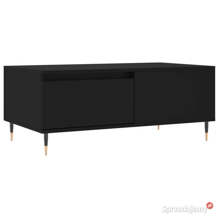 Stolik kawowy czarny 90x50x365 materiał mazowieckie Warszawa sprzedam