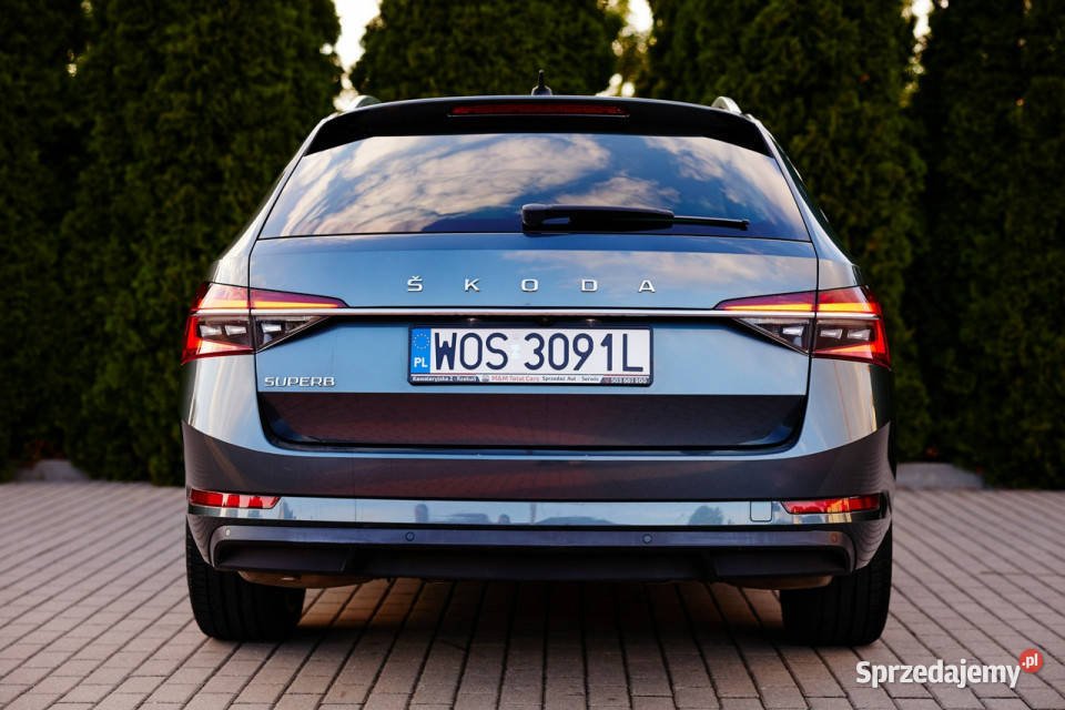 koda Superb 20 TSI190AsoSalon PolskaFV23 III mazowieckie Rzekuń