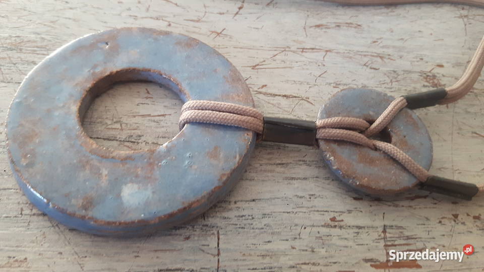 Naszyjnik ceramiczny ręcznie wykonany Naszyjniki Otwock