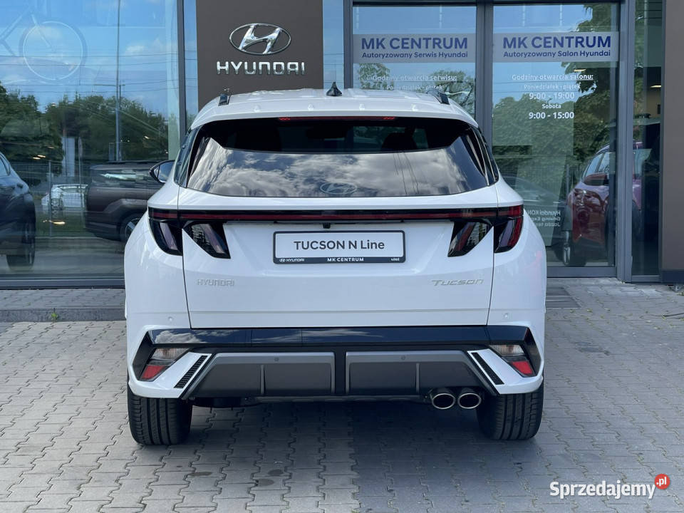 Hyundai Tucson 16 TGDI 2WD 6MT 160 MY25 wersja podgrzewane fotele Piotrków Trybunalski