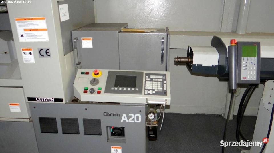 Automat tokarski wzdłużny CITIZEN CINCOM A20 Jelenia Góra