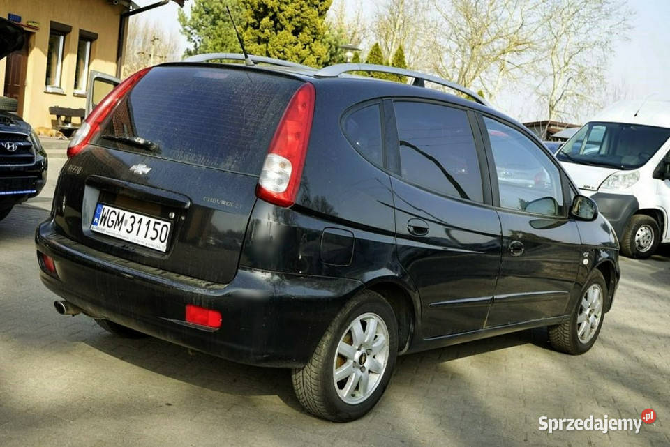Chevrolet Rezzo 20 benzynagaz Klima alu 122 Płock sprzedam