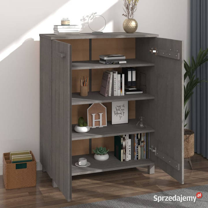 Szafka na buty HAMAR jasnoszara 85x40x108 lita Warszawa