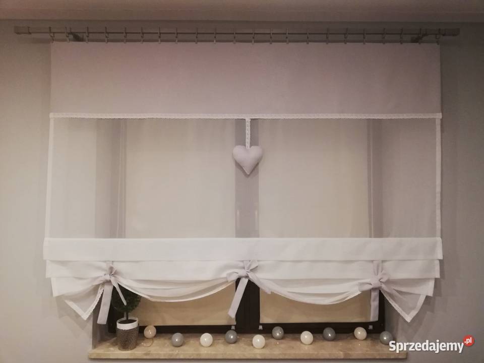 firany roletki panele Wystrój okien