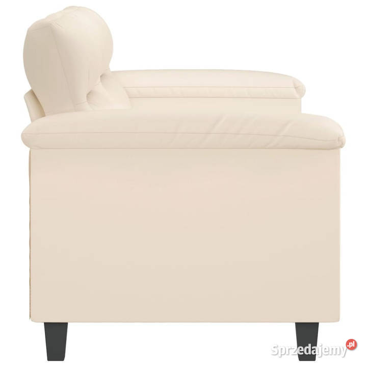 Sofa 2osobowa beżowy 140 tapicerowana mikrofibrą mazowieckie Warszawa sprzedam