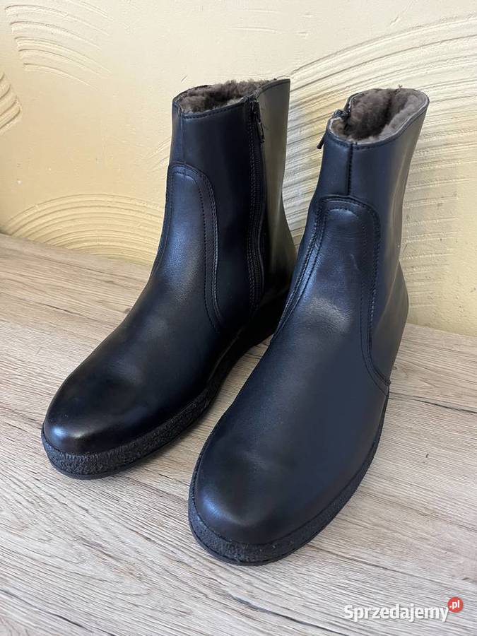 Baltes skórzane buty męskie Lammfell Jastrzębie-Zdrój
