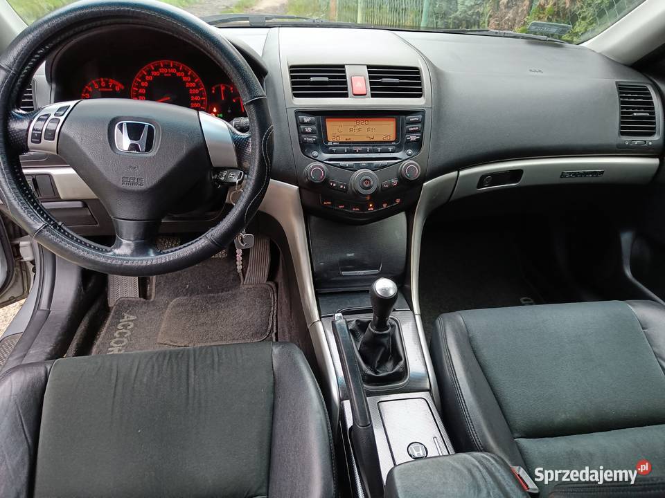 Honda Accord VII 20 VTEC LPG Krajowy Sedan / Limuzyna śląskie Tychy