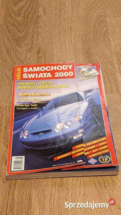 Katalog Samochody Świata 1997 1998 2000 Warszawa