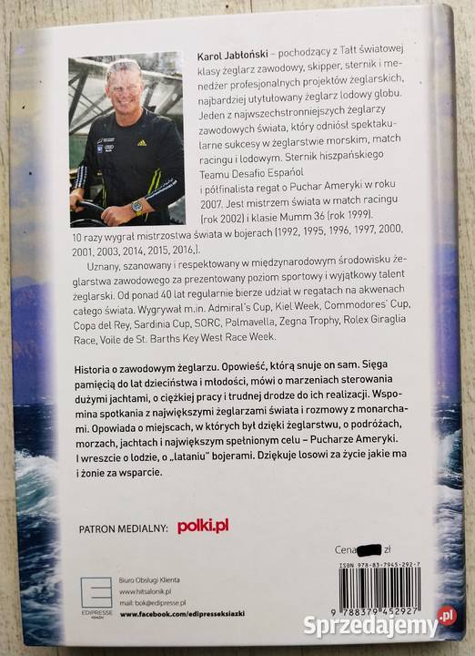 Czarodziej wiatru Karol Jabłoński WZawioła LÓD i twarda Olsztyn