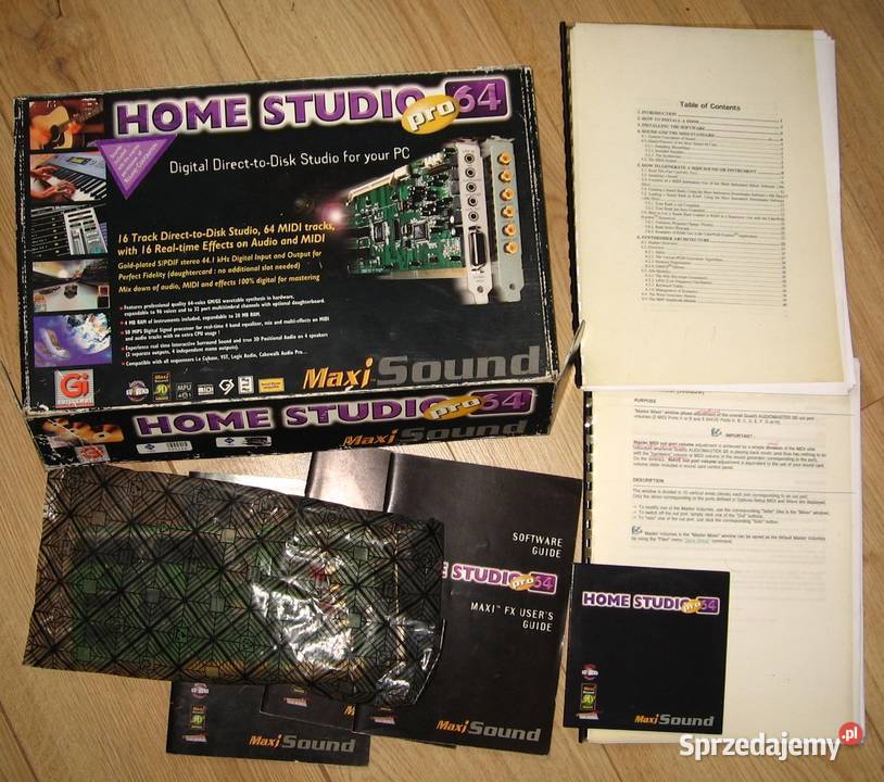 Guillemot Maxi Sound 64 Home Studio Pro karta Kępice