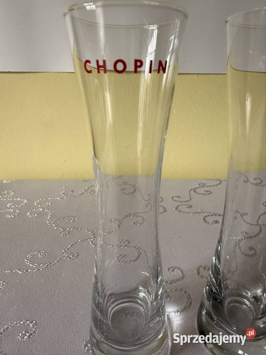 Kieliszki Chopin do Wódki 100 ml Zestaw 2 Szkło śląskie Czerwionka-Leszczyny