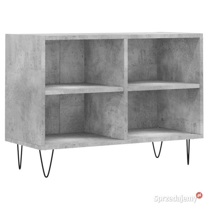 Szafka pod TV szarość betonu 695x30x50 WM826968 Warszawa