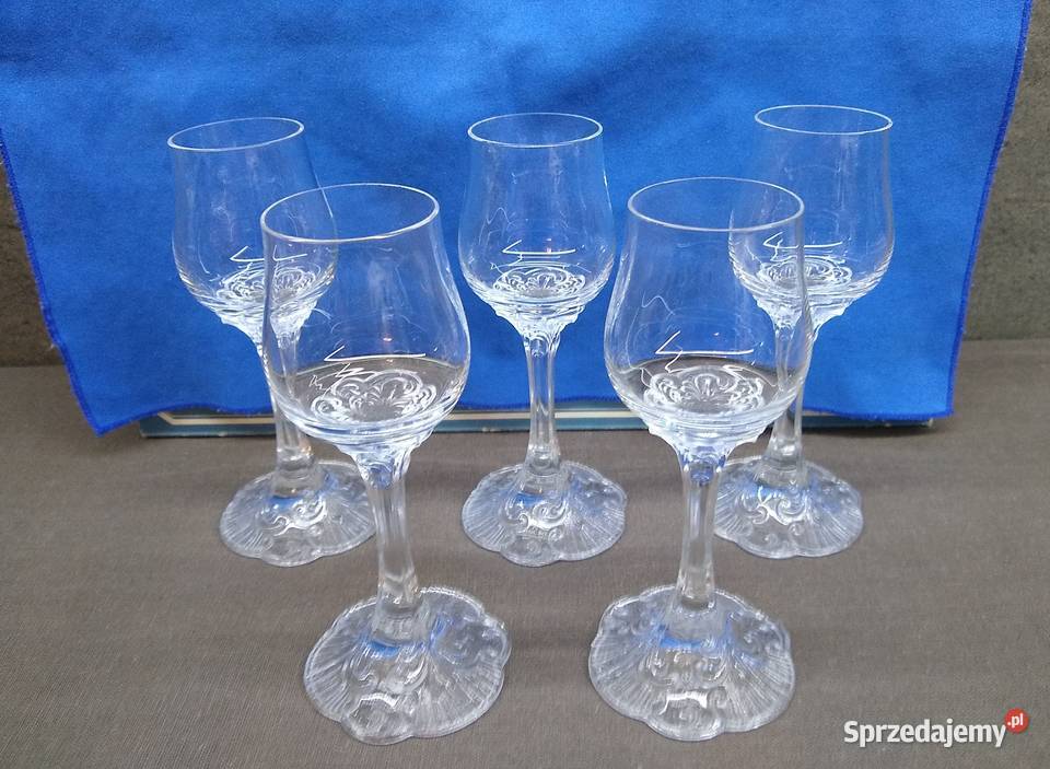 Rosenthal Monbijou kieliszki wódka 5 Kalisz