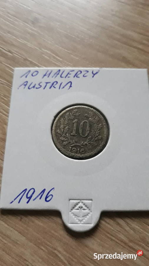 10 Halerzy Austria 1916 r Konin