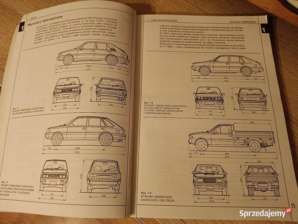 FSO Polonez książka Chorzów sprzedam