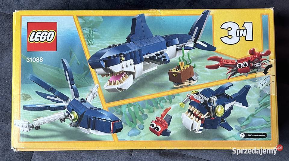 Klocki LEGO 31088 Creator morskie stworzenia Wrocław sprzedam