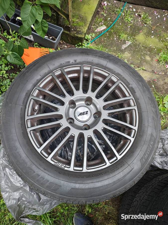 Felgi aluminiowe AEZ z oponami Audi Q7 VW Poznań